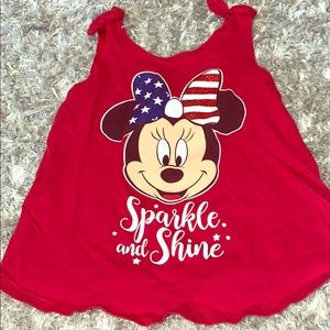 Girls Minnie Red Top